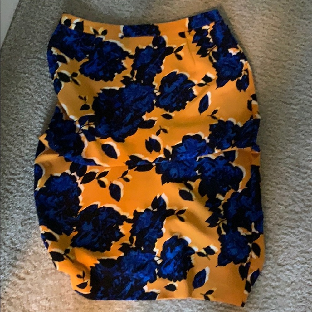 Floral Print Skirt